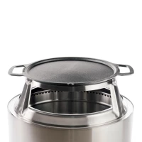 Yukon stegeplade top + HUB Solo Stove
